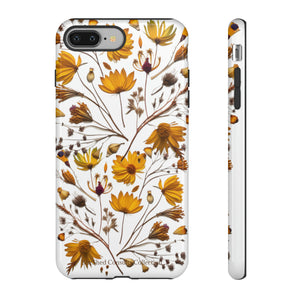 Aesthetic Earth Tone Classy Elegant Flower Floral Phone Case. iPhone 15,14,13,12,11,X,8,7,6. Samsung, Google Pixle