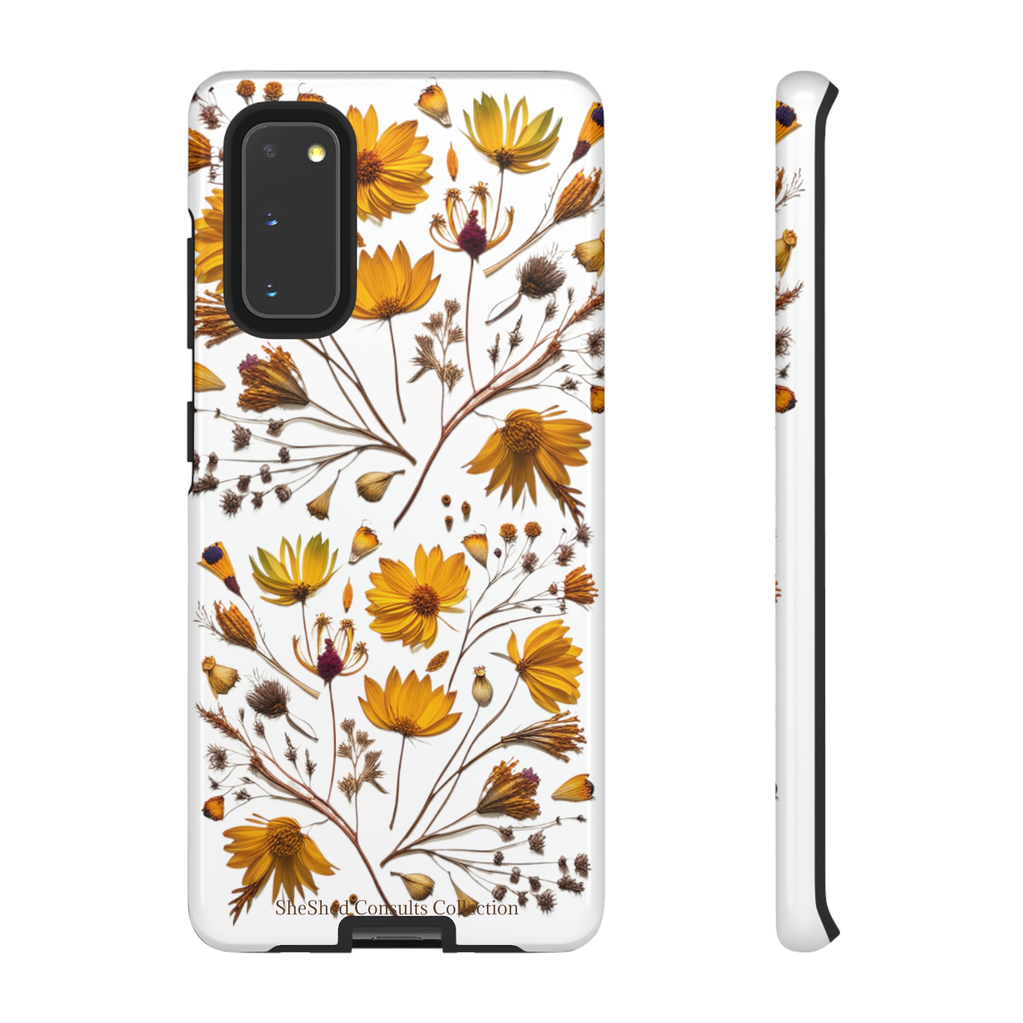 Aesthetic Earth Tone Classy Elegant Flower Floral Phone Case. iPhone 15,14,13,12,11,X,8,7,6. Samsung, Google Pixle