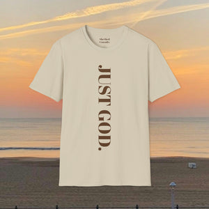 Elevate Your Spirit: Unisex Empowerment Quote: Just God Spring Tee