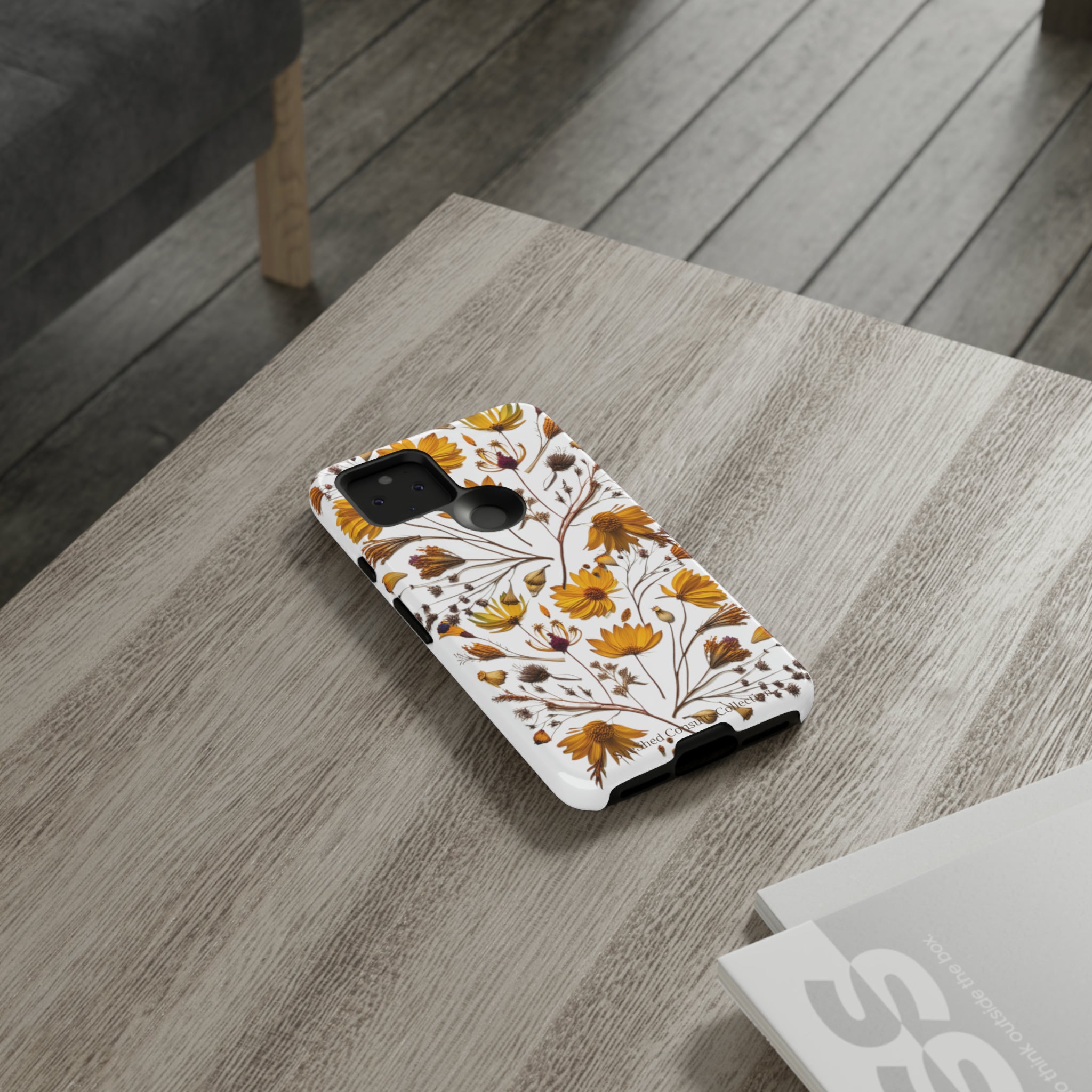 Aesthetic Earth Tone Classy Elegant Flower Floral Phone Case. iPhone 15,14,13,12,11,X,8,7,6. Samsung, Google Pixle