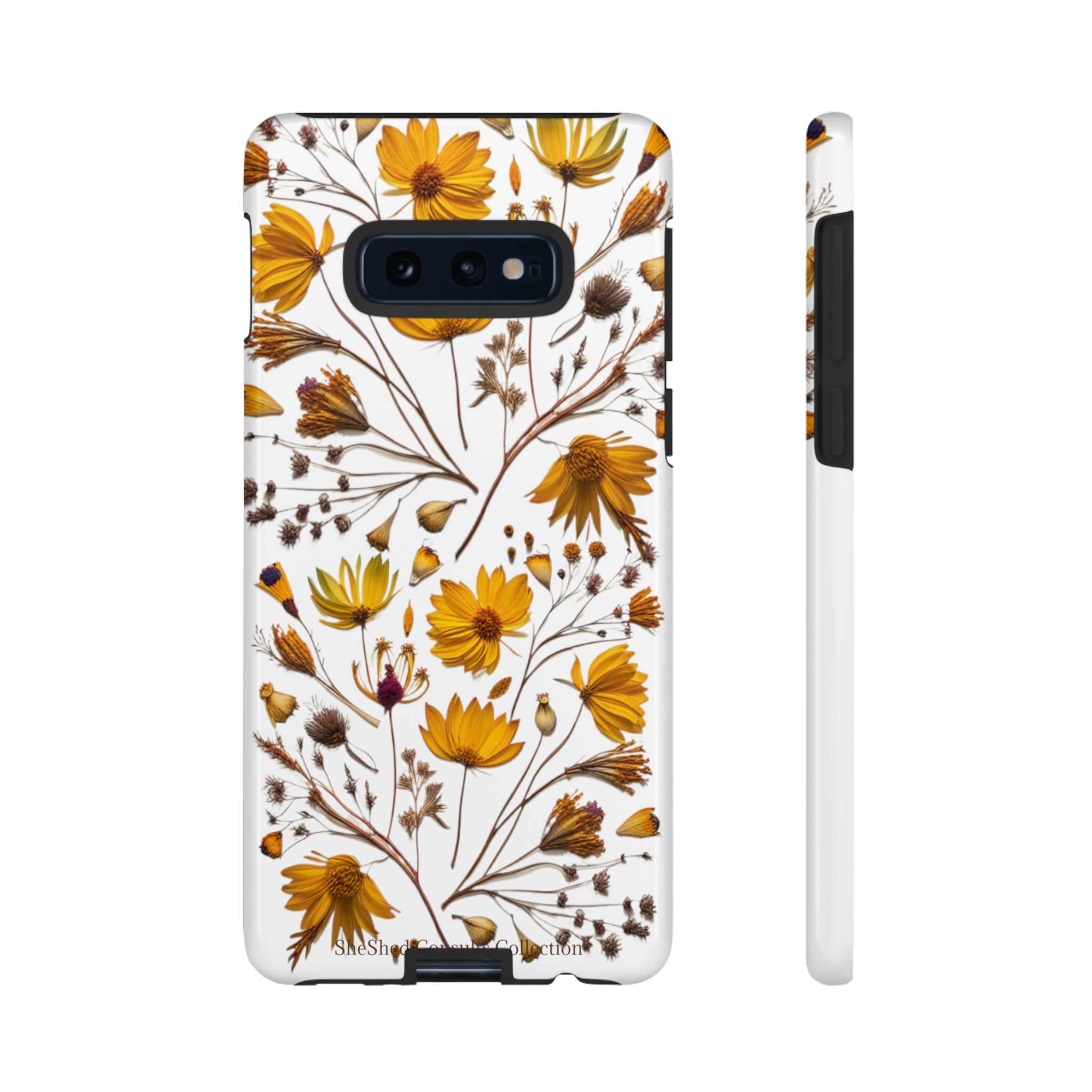 Aesthetic Earth Tone Classy Elegant Flower Floral Phone Case. iPhone 15,14,13,12,11,X,8,7,6. Samsung, Google Pixle