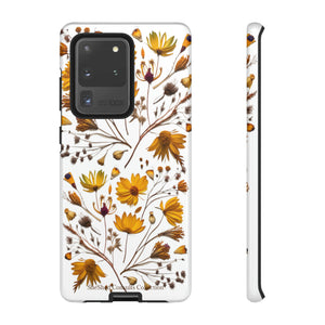 Aesthetic Earth Tone Classy Elegant Flower Floral Phone Case. iPhone 15,14,13,12,11,X,8,7,6. Samsung, Google Pixle