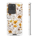 Aesthetic Earth Tone Classy Elegant Flower Floral Phone Case. iPhone 15,14,13,12,11,X,8,7,6. Samsung, Google Pixle