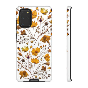 Aesthetic Earth Tone Classy Elegant Flower Floral Phone Case. iPhone 15,14,13,12,11,X,8,7,6. Samsung, Google Pixle