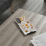 Aesthetic Earth Tone Classy Elegant Flower Floral Phone Case. iPhone 15,14,13,12,11,X,8,7,6. Samsung, Google Pixle