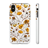 Aesthetic Earth Tone Classy Elegant Flower Floral Phone Case. iPhone 15,14,13,12,11,X,8,7,6. Samsung, Google Pixle